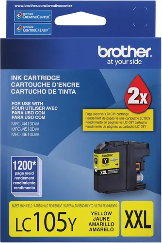 Vista 10 de Brother Impresora LC1053PKS Tinta, Cian, Magenta, Amarillo