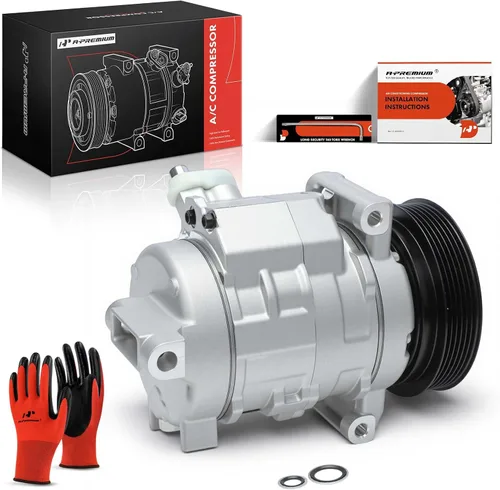 Vista 10 de A-Premium Compresor de aire acondicionado con embrague compatible con Chevrolet Captiva Sport 2.4L 2012-2015
