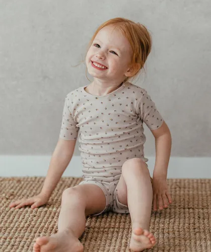 Vista 79 de AVAUMA Conjunto de pijama de algodón para bebés y niñas de 6 meses a 7 años