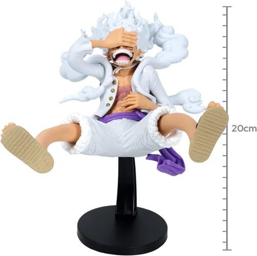 Vista 3 de Banpresto - One Piece - El Monkey D. Luffy (Gear 5), Figura King of Artist de Bandai Spirits