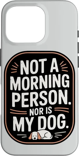 Vista 20 de Dog Owner Dog Parent Morning Case for iPhone 16