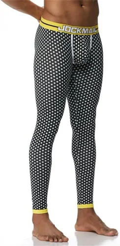 Vista 7 de JOCKMAIL Ropa interior térmica para hombre Pantalones Ropa interior de algodón para hombre Polainas térmicas Capa base Bottoms