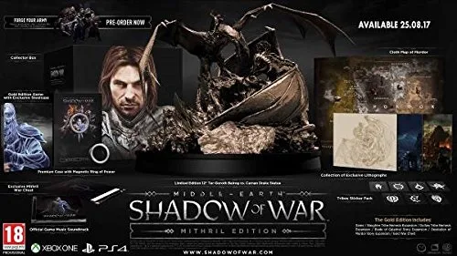 Vista 3 de Middle-earth Shadow of War Mithril Edition (Exclusive to Tienda.co.uk) (Xbox One)