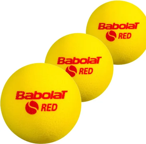 Vista 3 de Babolat Pelotas de tenis de espuma roja Play & Stay para niños