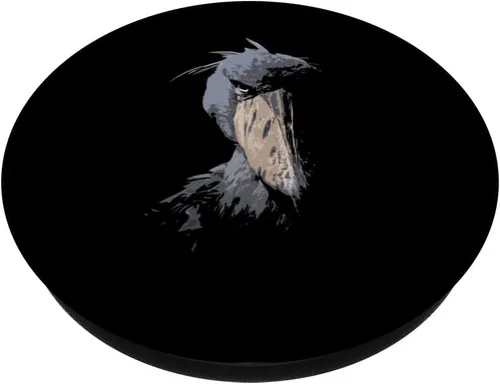 Vista 2 de Shoebill Amante de Aves Maya Amante Aves Agojadas PopSockets Intercambiable PopGrip