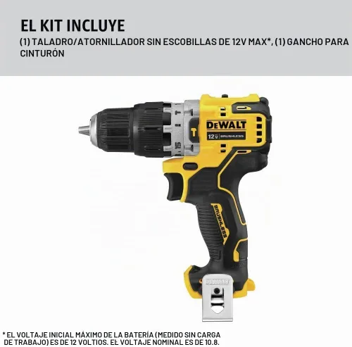 Vista 2 de TALADRO MARTILLO 12V MAX XR SIN BATERÍA