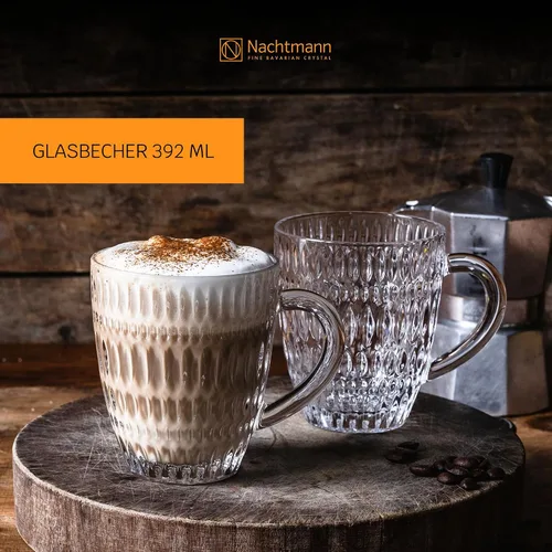Vista 2 de Nachtmann Ethno - Juego de 2 vasos de cristal para bebidas calientes, transparente