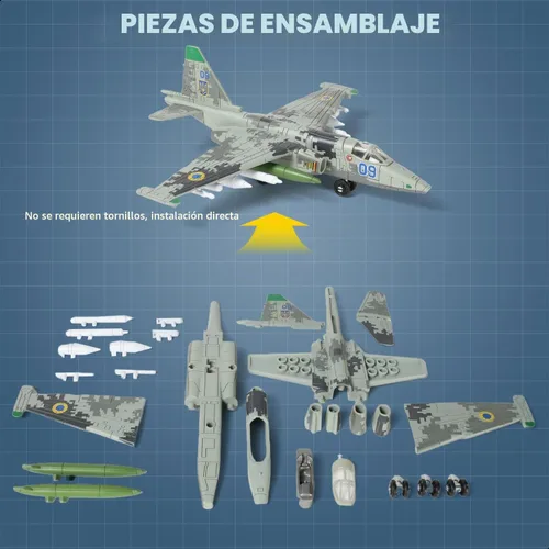 Vista 4 de SEBUNAS 1:72 Escala SU-25 Frogfoot Kit de modelo de montaje rápido de 05.SU-25