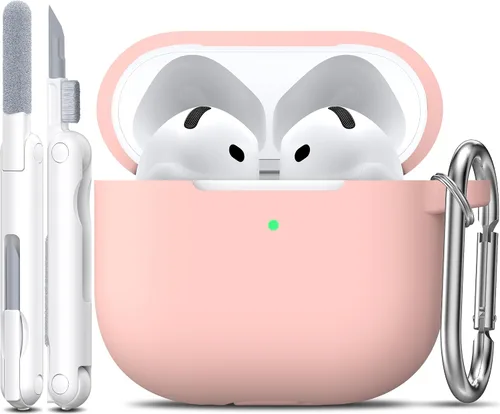 Vista 119 de R-fun for AirPods 2nd/1st Case Silicone Cover, Banana Violet Violeta plátano