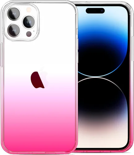 Vista 10 de JJGoo Compatible con iPhone 14 Pro, transparente, suave, a prueba de golpes, delgada, delgada, funda protectora transparente para teléfono