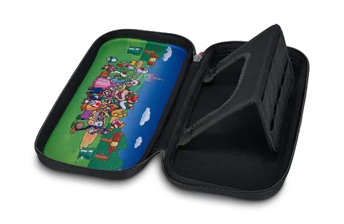 Vista 4 de PowerA Slim Case for Nintendo Switch - OLED Model, Nintendo Switch or Nintendo Switch Lite - Fireball Mario, Protective Case, Gaming Case, Console