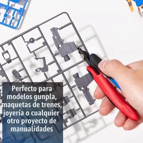 Vista 6 de Beaditive Cortador de precisión para modelo de plástico, cortador de bebedero de plástico, Gunpla, modelo Gundam, construcción de modelos a escala