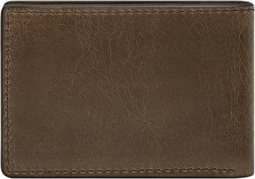 Vista 15 de Fossil Cartera Anderson de piel delgada y minimalista con bolsillo frontal plegable para hombre