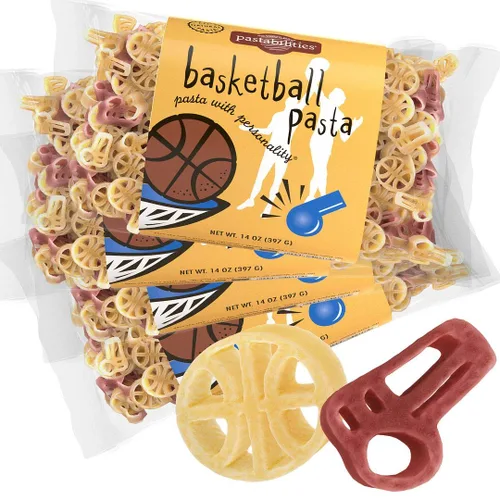 Vista 16 de Pastabilities Pasta con forma divertida para niños, pasta Let's Go Crabin', tema de animales de cangrejo, estrellas de mar y sol, pasta de trigo