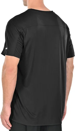 Vista 4 de Nayta muotia Paquete de 3 camisetas de entrenamiento para hombre, manga corta, de compresión, para deportes, gimnasio, atletismo
