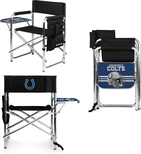 Vista 16 de Picnic TIME NFL Unisex-Adult NFL Sports Chair with Side Table, Beach Chair, Camp Chair for Adults
