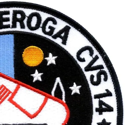 Vista 4 de CVS-14 USS Ticonderoga Parche Apolo 17