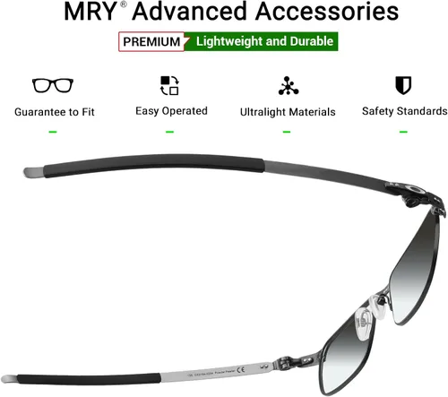 Vista 3 de Mryok Auriculares de repuesto para gafas Oakley TincupTincup 0.5PitchmanWheel House OX8050 OX8096 OX8105 OO9439 - Opciones
