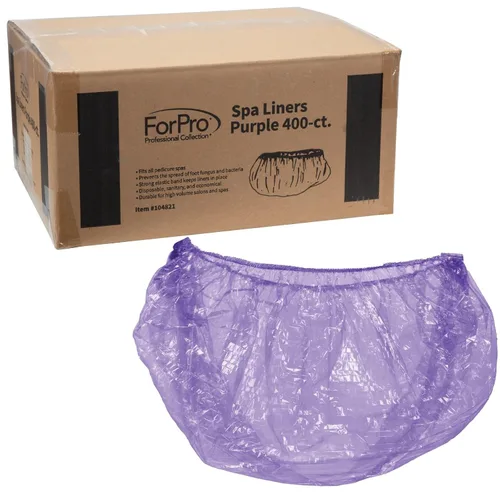 Vista 12 de ForPro Professional Collection Fundas desechables para spa, se ajustan a todos los spas de pedicura, fundas desechables para pedicura, azul, 100