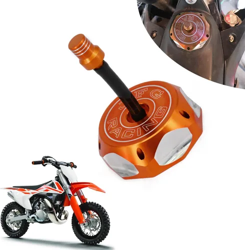 Vista 10 de Tapón de gasolina para motocross, tapa de depósito de combustible de motocicleta con válvula de respiración, universal CNC para SSR, Taotao Apollo