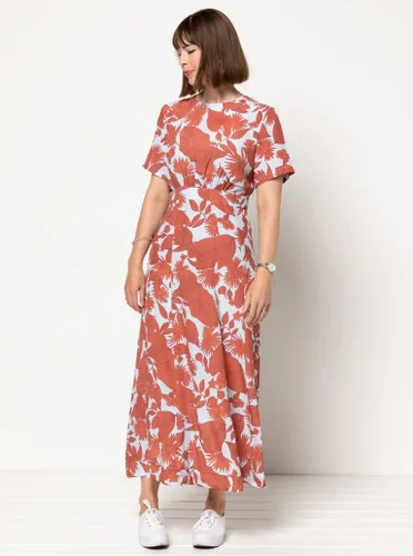 Vista 4 de Patrón de costura estilo arco - Vestido tejido Trinnie (tallas 10-22)
