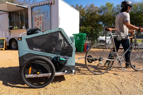 Vista 14 de Burley Bark Ranger™ - Remolque de bicicleta para mascotas