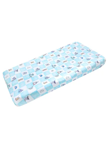 Vista 20 de Funda de punto prémium para cambiador de pañales "CoComelon" de Copper Pearl