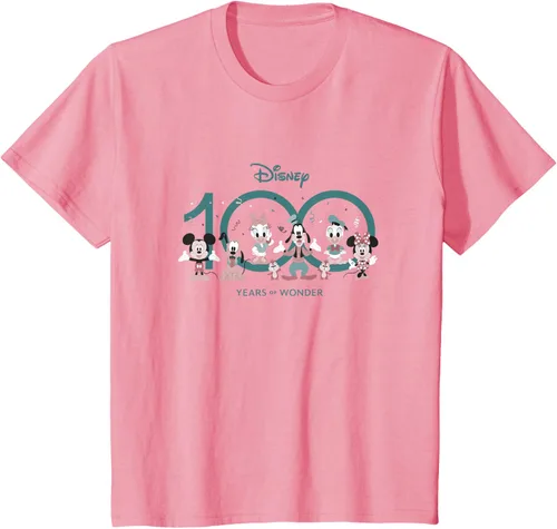 Vista 13 de Disney 100 Years of Wonder Mickey & Pals Muted Cute D100 Camiseta, Negro