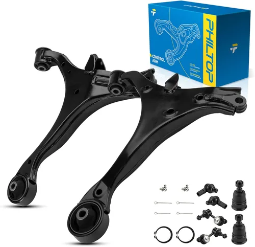 Vista 91 de PHILTOP 6 piezas de brazo de control delantero inferior con barra estabilizadora de rótula para Nissan Rogue 2014-2020 Rogue Sport 2017-2022 Qashqai