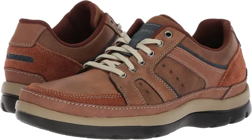 Vista 7 de Rockport Get Your Kicks Mudguard Blucher Oxford para hombre, Marrón