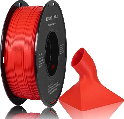 Vista 20 de TINMORRY PA6-CF - Filamento de nailon de fibra de bajo carbono de 0.07 in Pa6-cf-negro