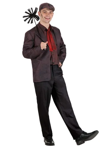 Vista 7 de Disfraz de Bert de Mary Poppins para Adultos Multicolor