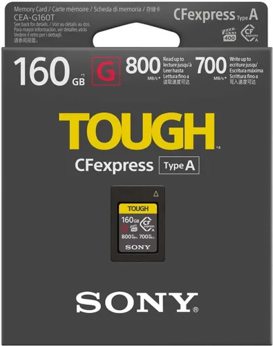 Vista 4 de Sony Paquete de tarjetas CFexpress tipo A de 160 GB CFexpress tipo A