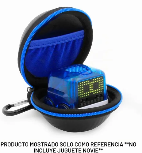 Vista 5 de CASEMATIX Funda de viaje compatible con Novie Robot Interactive Smart Robot - Funda protectora de transporte de juguete con construcción de carcasa