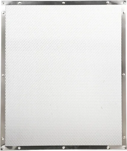 Vista 2 de Grilla protectora para puerta de Camco, 43980, estándar, de aluminio, para casa rodante, Aluminio