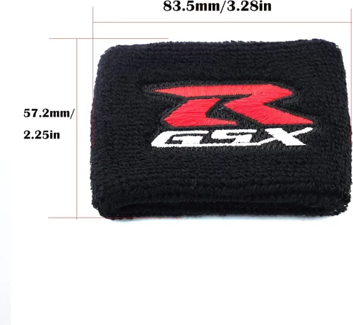 Vista 8 de MOWOK Compatible con Suzuki GSXR 600 GSX-R 750 1000 1100 1500 1300 Hayabusa Funda Protectora para Depósito de Líquido de Frenos Delantero