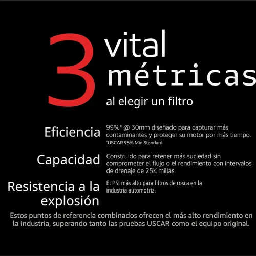 Vista 5 de Mobil 1 M1-212A Filtro de aceite con rendimiento extendido, 1 paquete