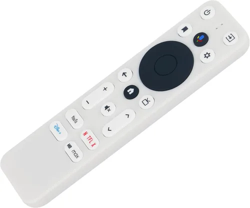 Vista 4 de Comandante de control remoto de voz de repuesto para Onn Android TV 4K UHD Stick TV Box 100026240 100024646
