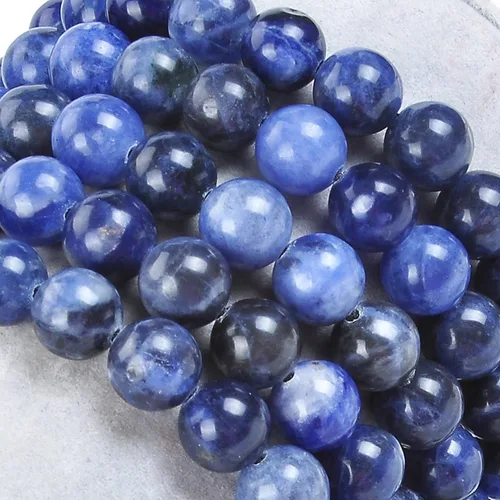Vista 4 de Massive Beads - Pulsera de cuentas de cristales de macramé con poder curativo natural, unisex, ajustable, 516 pulgadas (8 mm)