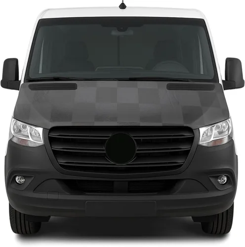 Vista 11 de OMAC Máscara de Capó de Coche Sujetador de Capucha para Mercedes Sprinter W906 2006-2013 Cobertura Completa