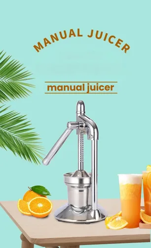 Vista 2 de Cast Iron Juicer, Cast Iron Juicer Hand Press, Heavy Duty Hand Press Juice Extractor for Fresh Lemonade Orange Juice, Home and Kitchen Essentials