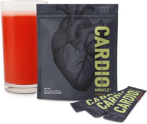 Vista 11 de Cardio Miracle Suplemento de Óxido Nítrico 60 Porciones - Polvo de Raíz de Remolacha con L-Arginina para Apoyar la Circulación, el Flujo Sanguíneo