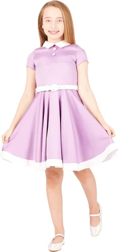 Vista 7 de BlackButterfly Vestido para niñas "Lucy" vintage Clarity 50, Negro