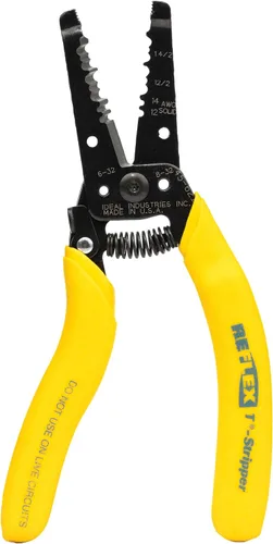 Vista 15 de Pelacables ideales, pelacables en T, herramienta eléctrica profesional Electric wire stripper, 0.75mm2-6mm2 plier, narrow nose electrical pliers