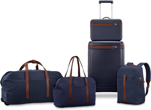 Vista 3 de Mochila de viaje Samsonite Virtuosa con funda acolchada para laptop, Azul marino, Tamaño único, Mochila