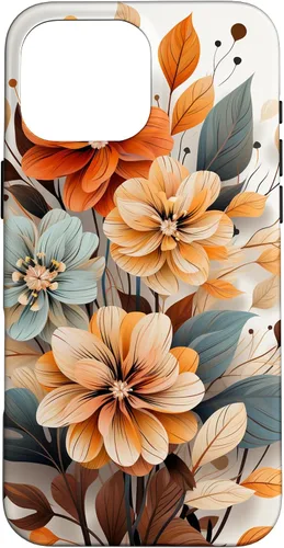 Vista 19 de Cute Fall Flower Sublimation Clipart Autumn Leaves Case for iPhone 17
