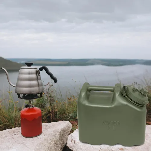 Vista 11 de Scepter 2.5 Gallon True Military BPA Free Water Container, Food Grade Water Jug for Camping and Emergency Storage, Green