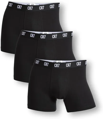 Vista 10 de CR7 Men's Cotton Blend Trunks Blanco