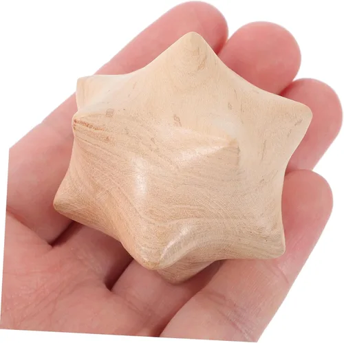 Vista 3 de Bola de madera 1 par bolas prácticas bolas de masaje prácticas bolas de masaje suaves bolas de masaje de palma bola de masaje bolas de madera