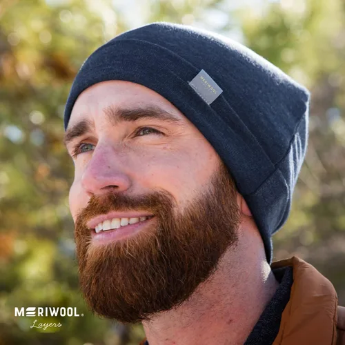 Vista 6 de MERIWOOL - Gorro unisex de lana de merino, en varios